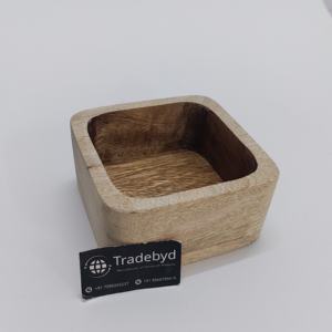 Velas Aromáticas en Recipiente Cuadrado de Madera, Calidad Premium, Decoración Ecológica para el Hogar O85, Hechas a Mano, Naturales, Navideñas, en Caja - Product Image 1