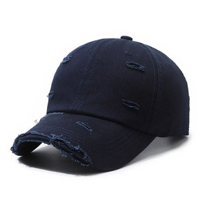 Gorra de béisbol personalizada, tendencia a la moda, 5 paneles, ante azul y gris, gorra de béisbol bordada con logotipo personalizado - Product Image 2