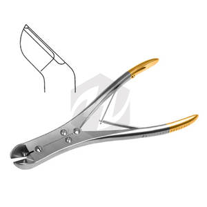 คีมตัดลวดสเตนเลสสตีลทนทาน12ซม. เครื่องมือผ่าตัดตัดสายแม่นยำเครื่องมือทางการแพทย์ - Product Image 4