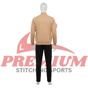 Ensemble de survêtement pour homme en marque propre, léger, en polyester et nylon, coupe-vent, deux pièces, jogging avec logo personnalisé - Product Image 3