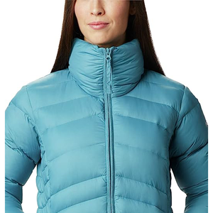 Chaqueta acolchada informal de estilo Letterman con logotipo personalizado 2025 para mujer, chaqueta de invierno de lona Softshell cómoda de calidad superior - Product Image 2