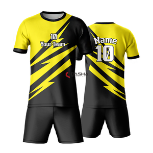 โลโก้ที่กําหนดเองชุดฟุตบอลแห้งเร็วชุดกีฬาฟุตบอลสวมเสื้อฟุตบอลคุณภาพสูงสําหรับผู้ใหญ่ - Product Image 3