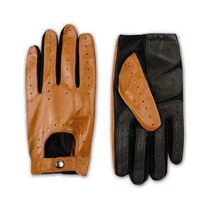 Gants en cuir imperméables pour hommes AFIFA WEARS AW-4833 2024, de haute qualité, à la mode, à doigts entiers, avec technologie tactile, décontractés - Product Image 1