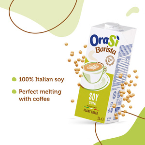 Bebida de Soya a Base de Plantas OraSi Barista para Profesionales, 1 Litro, 12 Unidades, 420 Días de Vida Útil - Product Image 5