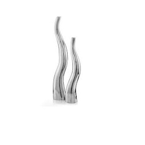 Diseño hecho a mano Jarrones de metal de acero inoxidable Decoración del hogar y la boda Disponible en tamaño personalizado - Product Image 3