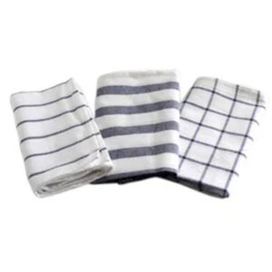 Toalla de cocina cuadrada personalizada de alta calidad, Algodón puro, bordado de secado rápido, técnicas Jacquard, impresión Digital a cuadros - Product Image 2