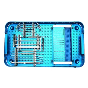 Juego de Instrumentos para Microplacas Ortopédicas de Titanio y Acero, Kit de Herramientas Quirúrgicas Manuales Reutilizables para Cirugía de Trauma - Product Image 3
