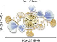 Vente à l'exportation d'horloges numériques d'art mural de luxe à motifs artistiques à vendre à des prix raisonnables de l'Inde