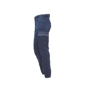 U-POWER Workwear Cargo Pants Crazy WestLake Blue Design - Product Image 4