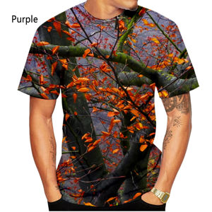 Nouvelle mode d'été 3D camouflage imprimé neutre décontracté à manches courtes T-shirt Sublimation Chemises - Product Image 4