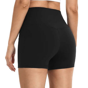 Pantalones cortos de yoga activos para mujer más vendidos, ropa deportiva para correr al aire libre de secado rápido con patrón sólido para hombres Fitness - Product Image 3