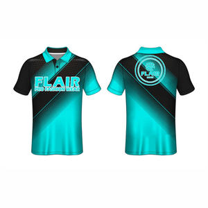 Gran oferta de algodón 100% para hombre, camiseta Polo personalizada de buena calidad, Color sólido, estilo informal, patrón, 180g, tela, peso frontal - Product Image 1