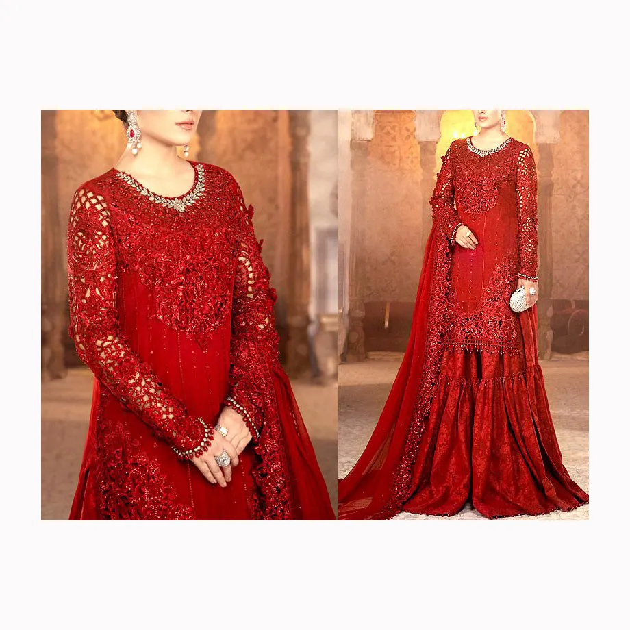 Robes de mariée pakistanaises de haute qualité pour femmes costume Salwar pour mariage disponible au prix de gros pakistanais kameez