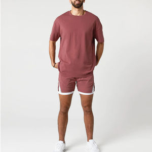 Nouveau design été Jogging entraînement sportif, short Fitness séchage rapide hommes Gym athlétique hommes entraînement sueur 2 en 1 Shorts - Product Image 3