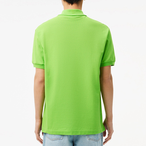 เสื้อโปโลกอล์ฟสำหรับทุกเพศเสื้อโปโลแขนสั้นระบายอากาศได้ดีเสื้อยืดโปโลสีทึบสำหรับผู้ชาย - Product Image 2