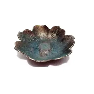 Platos y platos de metal de diseño elegante para servir, calidad superior, mejora la decoración de tu comedor para restaurantes caseros a bajo precio - Product Image 1