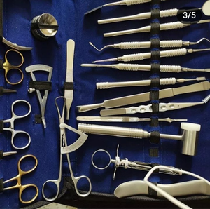 Ensemble de dissection vétérinaire 25 pièces Kit complet Outils en acier réutilisables Haute qualité pour l'opération des animaux de compagnie par Lore Enterprises - Product Image 4