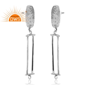 New Trending Design 925 <b>Silver</b> Oxidized <b>Earring</b> <b>For</b> <b>Women</b> Custom Design Jewelry <b>For</b> <b>Women</b> Gift <b>For</b> Her - Product Image 3