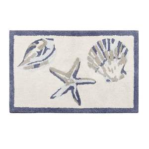 Alfombra de Baño Reversible de Pelo Largo, Antideslizante, Lavable, Moderna, de Algodón, para Uso en el Hogar o en Hoteles - Product Image 1