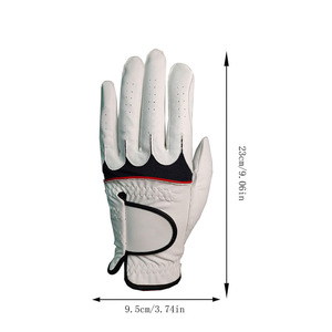 Guantes de golf de cuero de tendencia superior Producto transpirable duradero Guantes de golf de hombre de tacto ultra suave de la mejor calidad para adultos - Product Image 4