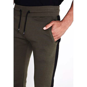 Ropa de correr de alta calidad para hombre, pantalones cónicos bordados para correr, Color sólido, para Fitness - Product Image 4