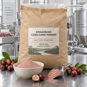 Polvo de Camu Camu Amazónico a Granel con Vitamina C para la Elaboración de Alimentos y Bebidas - Product Image 3
