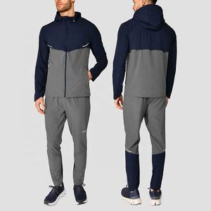 Conjunto de Dos Piezas de Chaqueta Cortavientos de Forro Polar Transpirable para Hombre, de Alta Calidad, Informal, para Invierno, Venta al por Mayor OEM, Personalizable, Estilo Urbano - Product Image 4