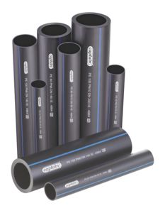 Haute qualité 20-315mm noir PE plastique polyéthylène HDPE tuyau en gros fabricant Flexible pour l'approvisionnement en eau - Product Image 1