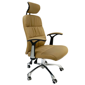 Contemporary Ergonomic Reclining Office Chair with Adjustable Headrest-Swivel Chair for Home and Office - Product Image 2