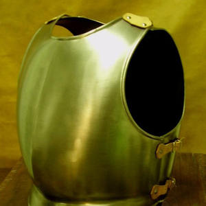 Plastron italien durable du quinzième siècle réplique historique acier laiton fer armure Style Antique fait à la main adulte portable - Product Image 5