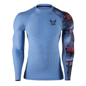 Nouvelle arrivée de meilleure qualité hommes Rash Guard Offre Spéciale hommes Rash Guard Design Unique hommes Rash Guard - Product Image 1