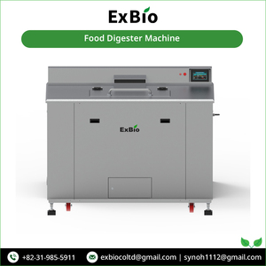 Approvisionnement raisonnable du marché de la machine de compostage de digesteur de déchets alimentaires Exbio 500kg/jour au meilleur prix - Product Image 4