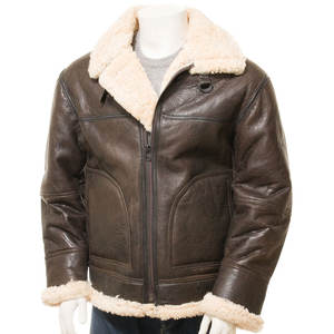 Veste en cuir d'agneau véritable, style motard vintage, vêtements d'extérieur, conception personnalisée OEM, veste en cuir de motard de haute qualité pour homme - Product Image 1