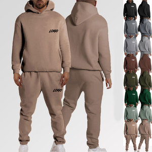 Comprar logotipo personalizado hombres chándal Jogger conjunto ropa deportiva ropa de entrenamiento gimnasio personalizado cómodo hombres chándal - Product Image 1
