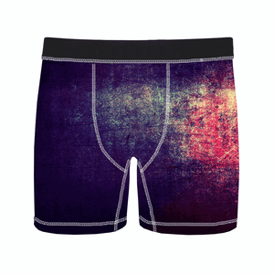 Calzoncillos bóxer de tiro alto de estilo superior 2025 para hombre, ropa interior de punto de algodón transpirable con logotipo personalizado, gran oferta con patrón impreso - Product Image 4