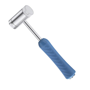 Mazo Dental Manual de alta calidad, 165mm, 6,12 ", acero inoxidable, 80g, uso Dental profesional, agarre ergonómico A + grado Clase I - Product Image 1