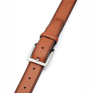 Cinturones de Cuero Formales para Hombre, de Alta Calidad, Cinturón de Vestir de Cuero, Informal, de Aleación, Transpirable, Ligero, 100% Cuero Real - Product Image 5