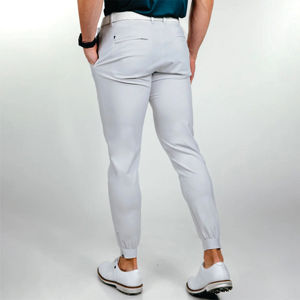 Fabricante de ropa al aire libre, ropa de golf personalizada, pantalones elásticos para correr, pantalones de chándal de secado rápido, pantalones ajustados para hombres con 5 bolsillos - Product Image 4