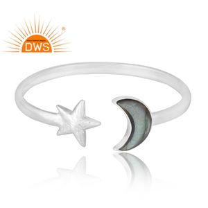 Latest Selling 925 Sterling <b>Silver</b> Natural Labradorite Gemstone <b>Bangle</b> Custom Jewelry <b>For</b> <b>Women</b> Gift <b>For</b> Her - Product Image 1