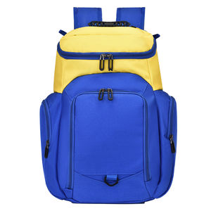 Sac de basket-ball de haute qualité, imperméable, tendance, décontracté, sac à dos de sport souple avec broderie pour un usage quotidien, sac de basket-ball - Product Image 1