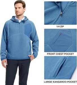 Sudaderas de Pesca de Primera Calidad para Hombre, de Forro Polar, Casuales, con Cierre, Ligeras, con Capucha y Bolsillos para Actividades al Aire Libre - Product Image 2