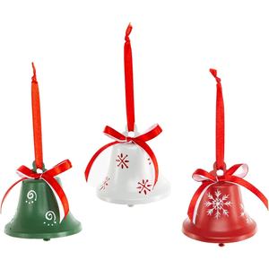 Adorno decorativo de Navidad colgante de Metal de diseño rústico para decoración festiva de árbol de vacaciones y pieza de regalo de decoración del hogar - Product Image 2