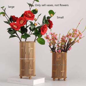 Vase à fleurs en fil de laiton de conception côtière pour la maison fête de mariage de table décorer et cadeaux Vases à fleurs de taille différente - Product Image 4