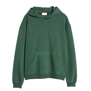 Sudadera con Capucha Lisa para Hombre, 100% Algodón, Venta al Por Mayor OEM, Estilo Vintage, Transpirable y de Secado Rápido - Product Image 5
