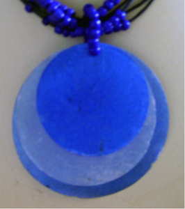 Collar de Conchas Capis con Cuentas Redondas de Estilo Bohemio, Joyería de Conchas Marinas para Regalo, Motivo Religioso, Colorido - Product Image 4