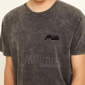 Camisetas de lavado ácido de moda perfectas para pedidos a granel de verano Camisetas de lavado ácido para venta en línea - Product Image 4