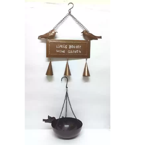 Mangeoire à oiseaux en métal fabriqué à la mode, conçue en fer, pour l'extérieur/jardin, disponible à un prix compétitif - Product Image 5