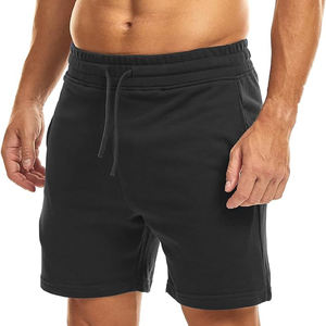 Shorts de sport d'été de haute qualité pour hommes, respirants, 100% coton, logo personnalisé imprimé, coupe ample, shorts pour hommes - Product Image 6