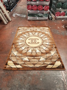 Alfombra Adiva, Tejida a Máquina, Jacquard Moderno, Alfombras Turcas de Pelo Sintético, Alta Calidad, Respaldo de Goma Impermeable, Resistente a las Manchas, Mediana - Product Image 4
