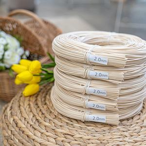 ขายส่งไม้หวายกลมหลากหลายขนาดสำหรับงานสานและงานฝีมือ ราคาถูกที่สุดจากโรงงานโดยตรง - Product Image 2